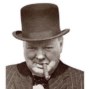 Sir Winston Churchill Cambridge Bowler Hat